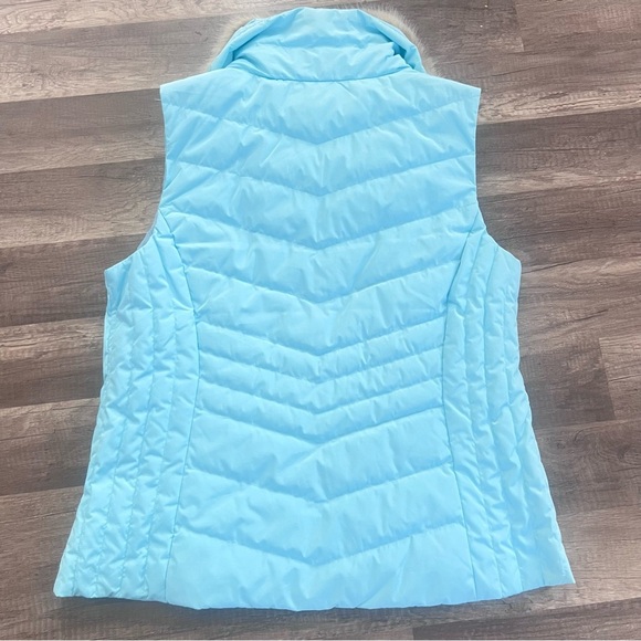 Talbots NWT Faux Fur Collar Down Puffer Vest - Picture 12 of 12